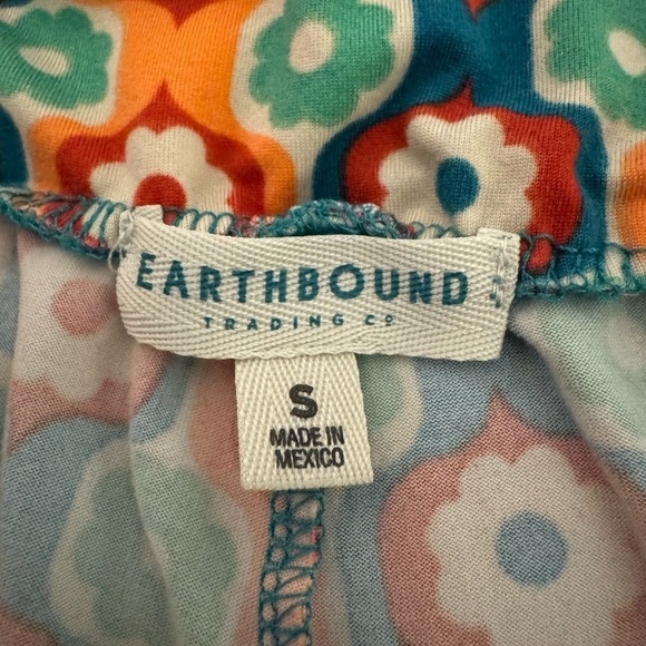 Earthbound Trading Company Boho Bellbottom Palazzo Pants S - Picture 6 of 8